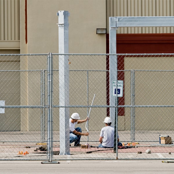 how long can i rent the temporary fence for my building site or event in Manorville NY